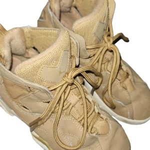 Nike Jordan Air Retro True Flight Golden Shoes 1Y